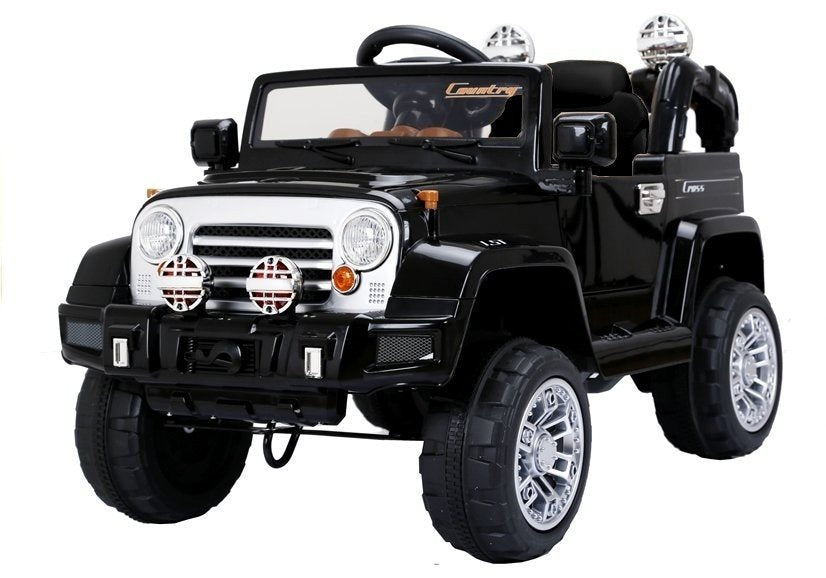 Auto Elettrica per Bambini Jeep JJ245 4x4 12V Nera