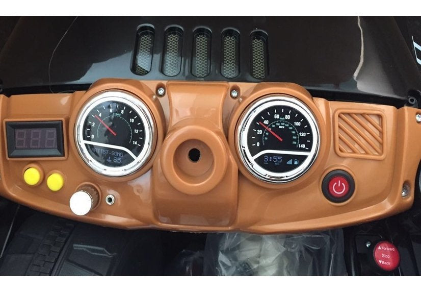 Auto Elettrica per Bambini Jeep JJ245 4x4 12V Nera