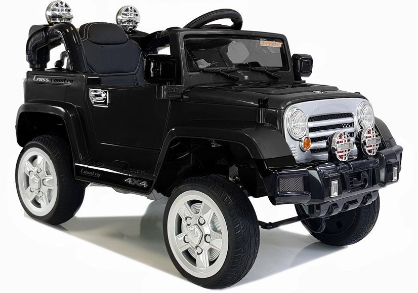 Auto Elettrica per Bambini Jeep JJ245 4x4 12V Nera