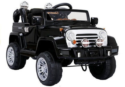 Auto Elettrica per Bambini Jeep JJ245 4x4 12V Nera
