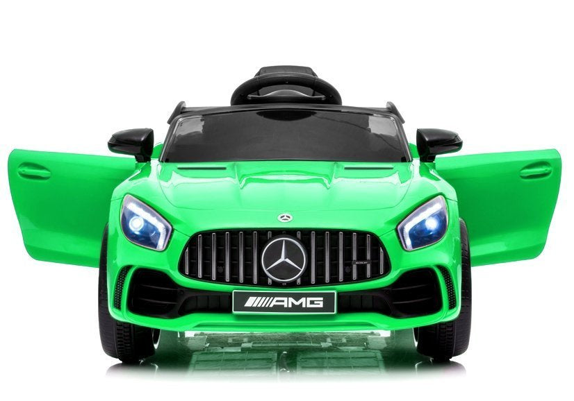 Auto Elettrica per Bambini Mercedes AMG GT R 12V con Telecomando Verde
