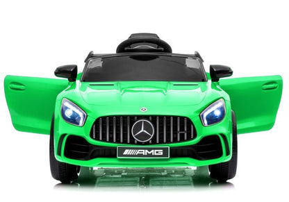Auto Elettrica per Bambini Mercedes AMG GT R 12V con Telecomando Verde