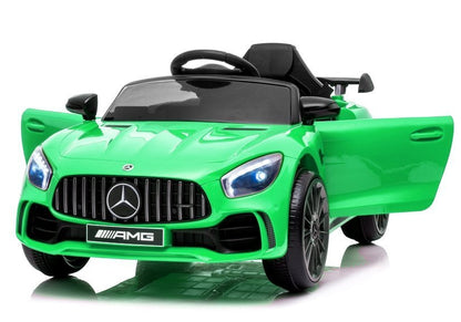 Auto Elettrica per Bambini Mercedes AMG GT R 12V con Telecomando Verde