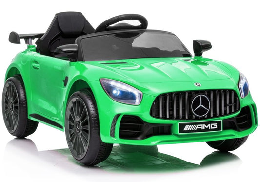 Auto Elettrica per Bambini Mercedes AMG GT R 12V con Telecomando Verde