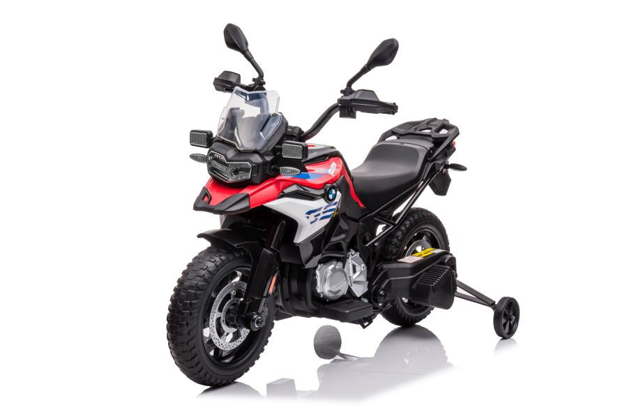 Moto Elettrica per Bambini JT5002A 12V con Rotelle Rossa