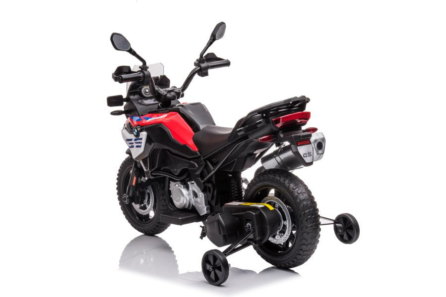Moto Elettrica per Bambini JT5002A 12V con Rotelle Rossa