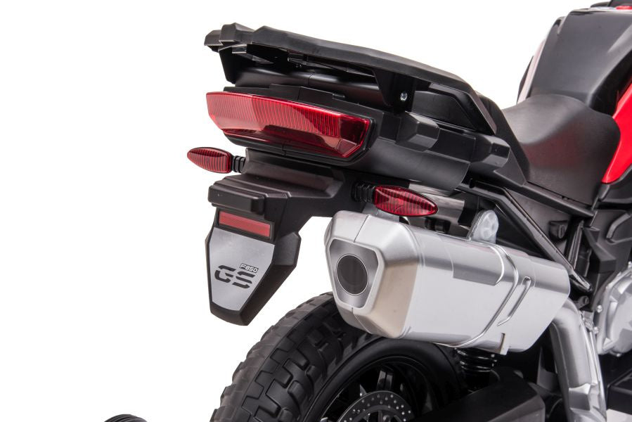 Moto Elettrica per Bambini JT5002A 12V con Rotelle Rossa
