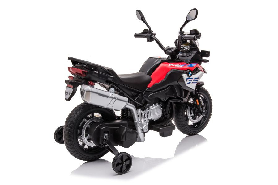 Moto Elettrica per Bambini JT5002A 12V con Rotelle Rossa