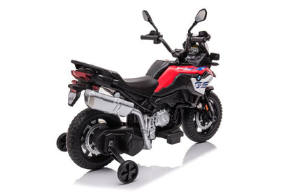 Moto Elettrica per Bambini JT5002A 12V con Rotelle Rossa