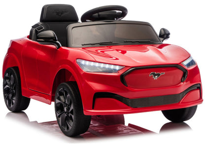 Auto Elettrica per Bambini Ford Mustang Mach-E 24V con Telecomando Rossa