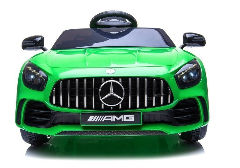 Auto Elettrica per Bambini Mercedes AMG GTR 12V con Telecomando Verde
