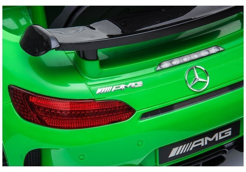 Auto Elettrica per Bambini Mercedes AMG GTR 12V con Telecomando Verde