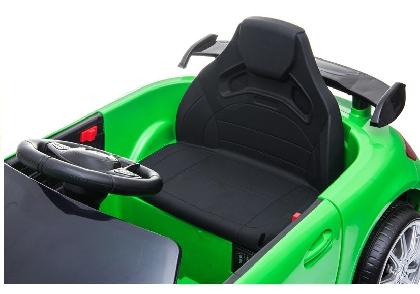 Auto Elettrica per Bambini Mercedes AMG GTR 12V con Telecomando Verde