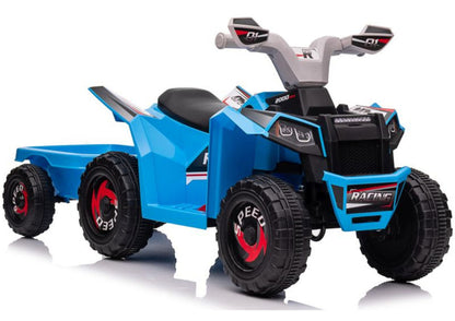 Quad Elettrico per Bambini XMX630T 12V con Rimorchio