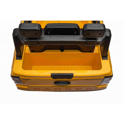 Auto Elettrica per Bambini Ford Ranger 4x4 12V con Telecomando Gialla
