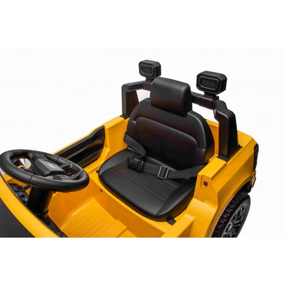Auto Elettrica per Bambini Ford Ranger 4x4 12V con Telecomando Gialla