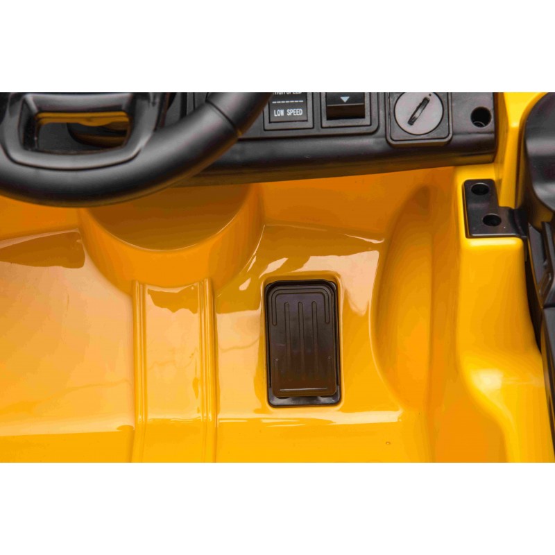 Auto Elettrica per Bambini Ford Ranger 4x4 12V con Telecomando Gialla