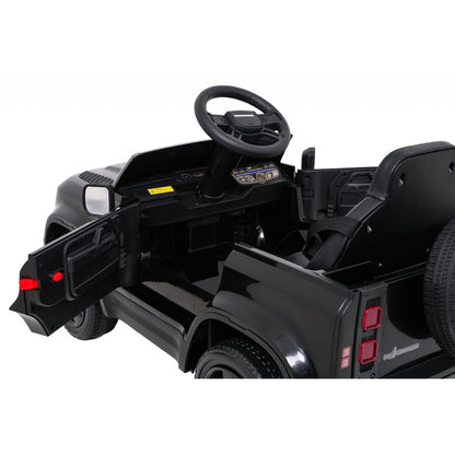 Auto Elettrica per Bambini Land Rover Defender 4x4 12V con Telecomando Nera