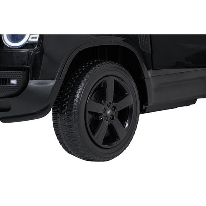 Auto Elettrica per Bambini Land Rover Defender 4x4 12V con Telecomando Nera