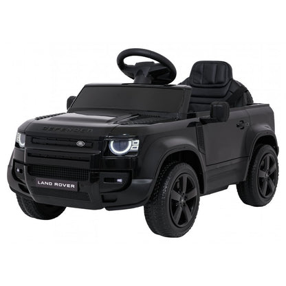 Auto Elettrica per Bambini Land Rover Defender 4x4 12V con Telecomando Nera