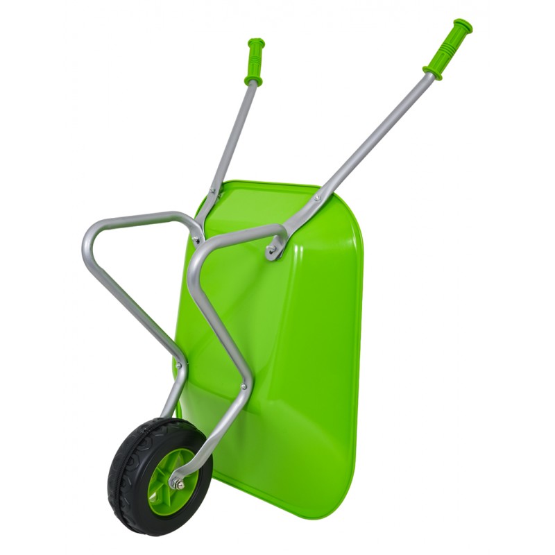 Set da Giardinaggio per Bambini con Carriola e Attrezzi Verde