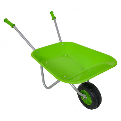 Set da Giardinaggio per Bambini con Carriola e Attrezzi Verde