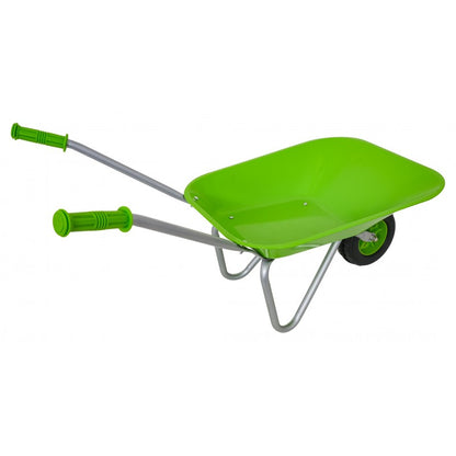 Set da Giardinaggio per Bambini con Carriola e Attrezzi Verde