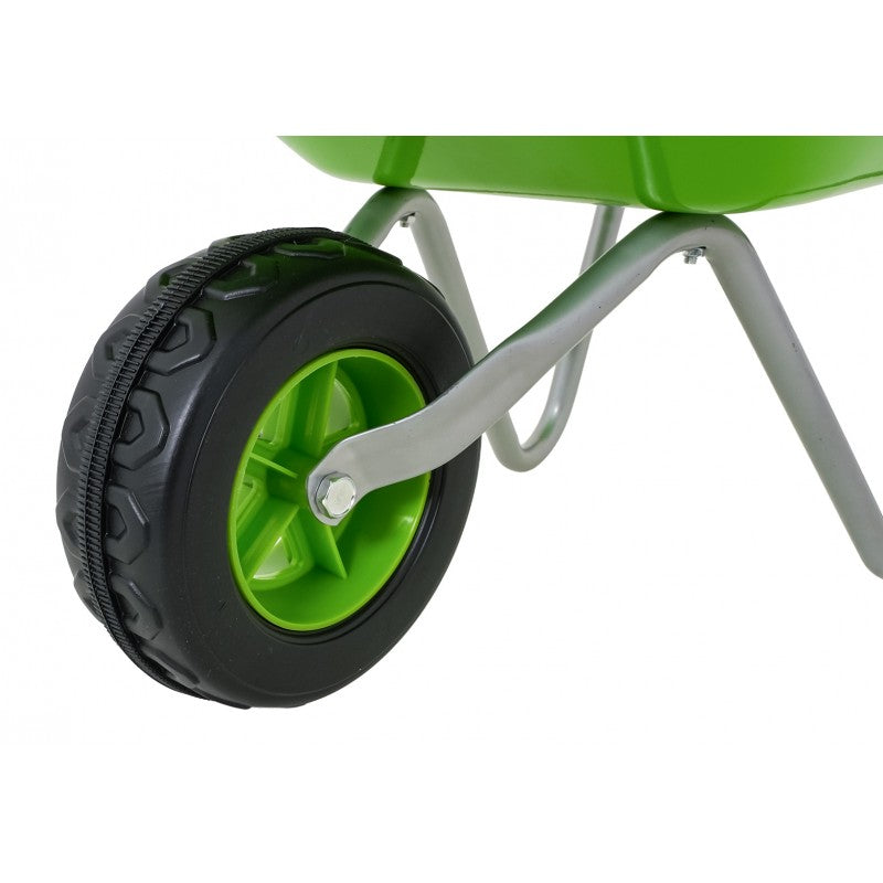 Set da Giardinaggio per Bambini con Carriola e Attrezzi Verde