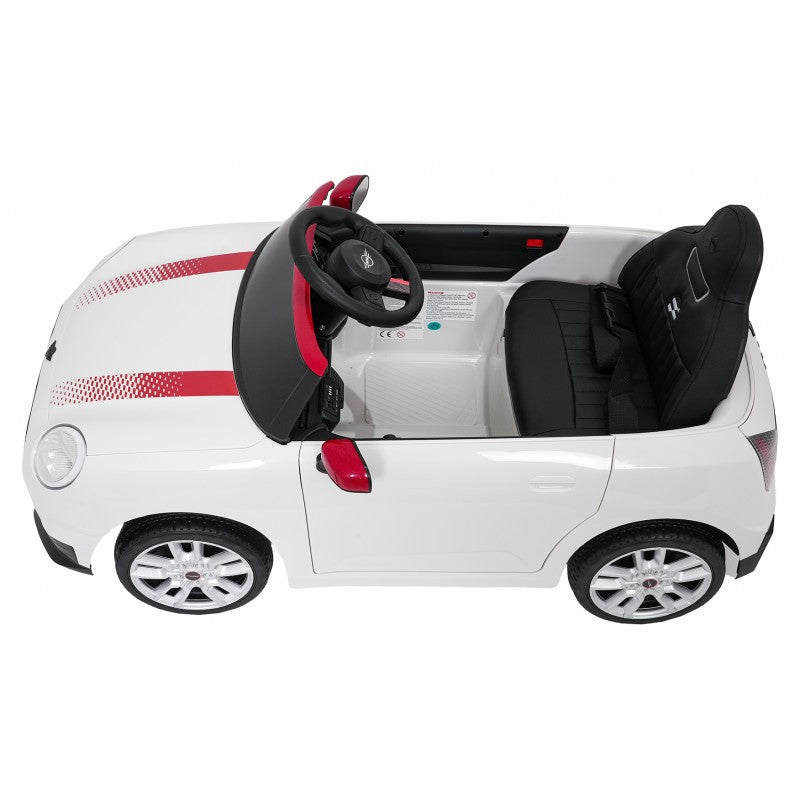 Auto Elettrica per Bambini Mini Cooper 12V con Telecomando Bianca