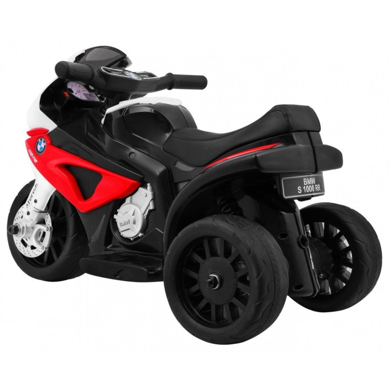 Moto Elettrica per Bambini BMW S1000 RR con Rotelle Rossa