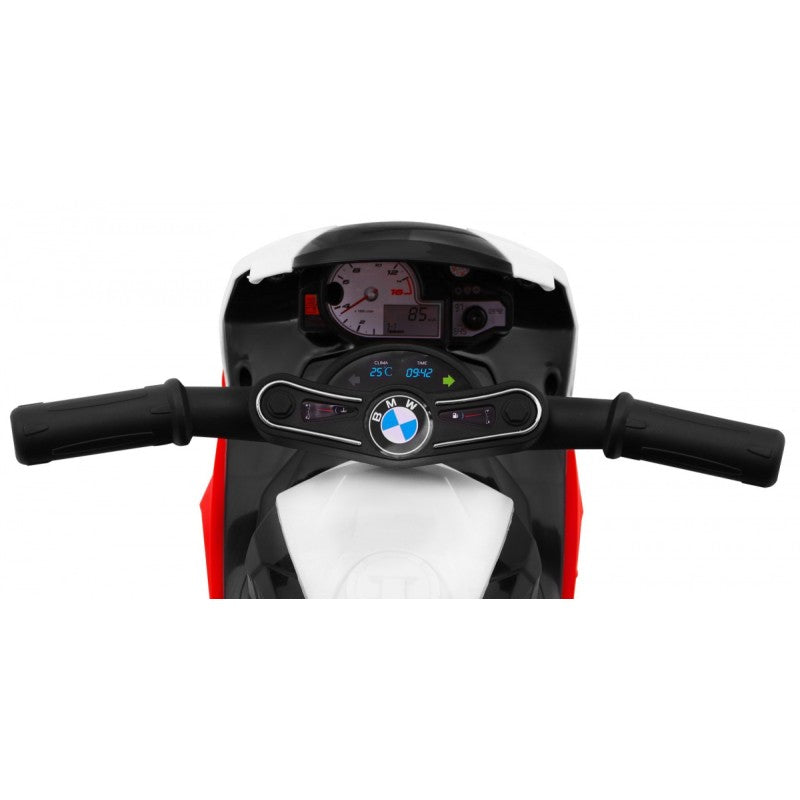 Moto Elettrica per Bambini BMW S1000 RR con Rotelle Rossa