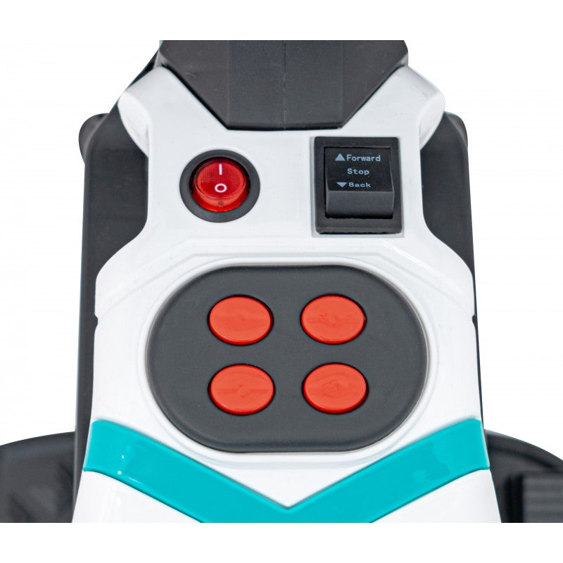 Moto Elettrica per Bambini Future 88 con Rotelle Bianca