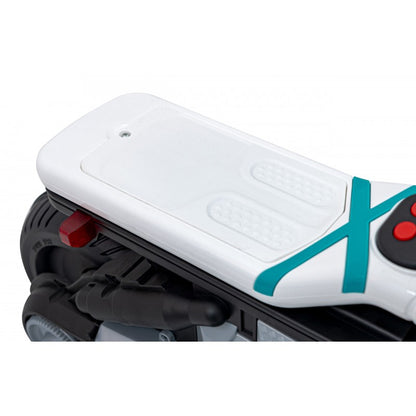 Moto Elettrica per Bambini Future 88 con Rotelle Bianca