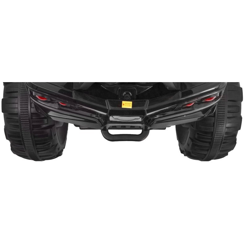 Quad Elettrico per Bambini ATV con Retromarcia Nero e Verde