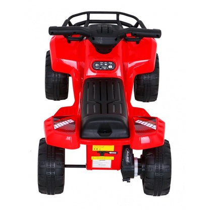 Quad Elettrico per Bambini Storm con Retromarcia Rosso
