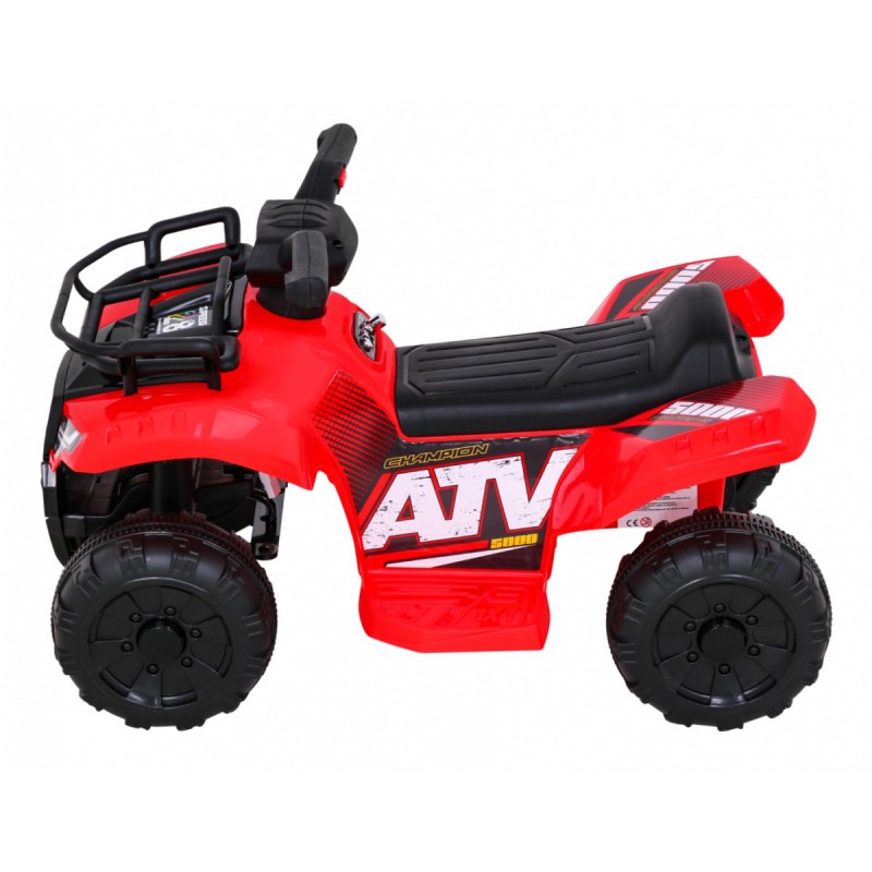 Quad Elettrico per Bambini Storm con Retromarcia Rosso