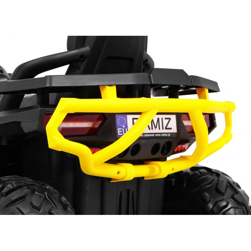 Quad Elettrico per Bambini ATV Desert 4x4 Giallo