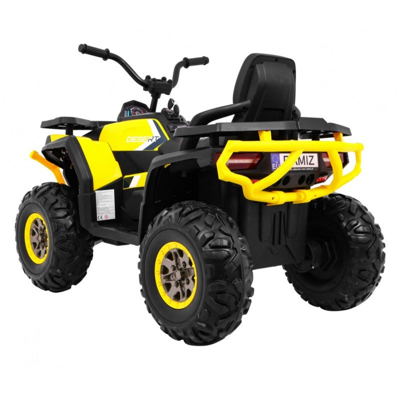 Quad Elettrico per Bambini ATV Desert 4x4 Giallo