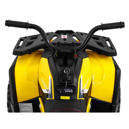 Quad Elettrico per Bambini ATV Desert 4x4 Giallo