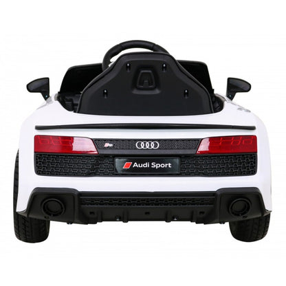 Auto Elettrica per Bambini Audi R8 12V con Telecomando Bianca