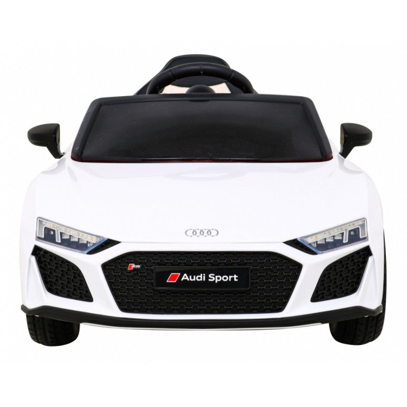 Auto Elettrica per Bambini Audi R8 12V con Telecomando Bianca