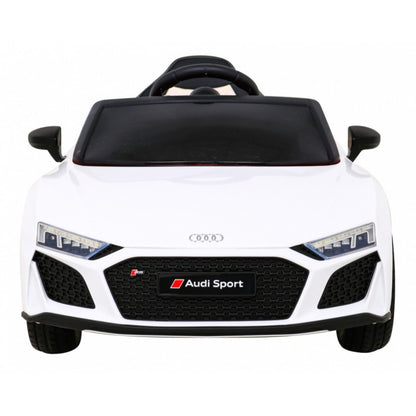 Auto Elettrica per Bambini Audi R8 12V con Telecomando Bianca