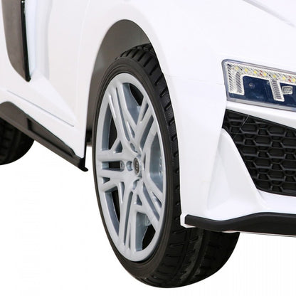 Auto Elettrica per Bambini Audi R8 12V con Telecomando Bianca