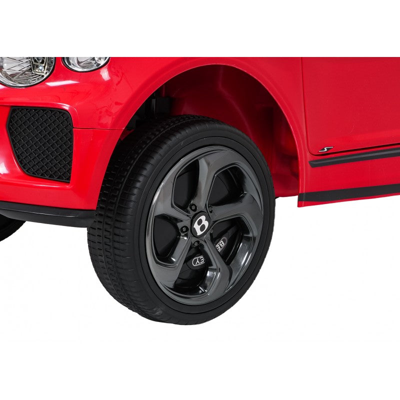 Auto Elettrica per Bambini Bentley Bentayga S 12V con Telecomando Rossa