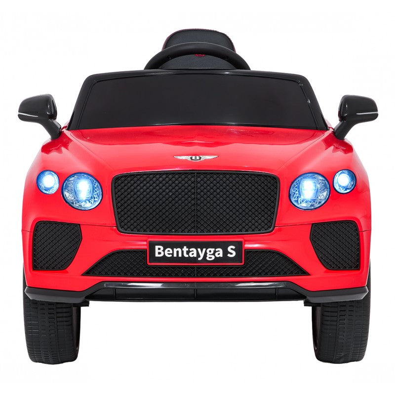 Auto Elettrica per Bambini Bentley Bentayga S 12V con Telecomando Rossa