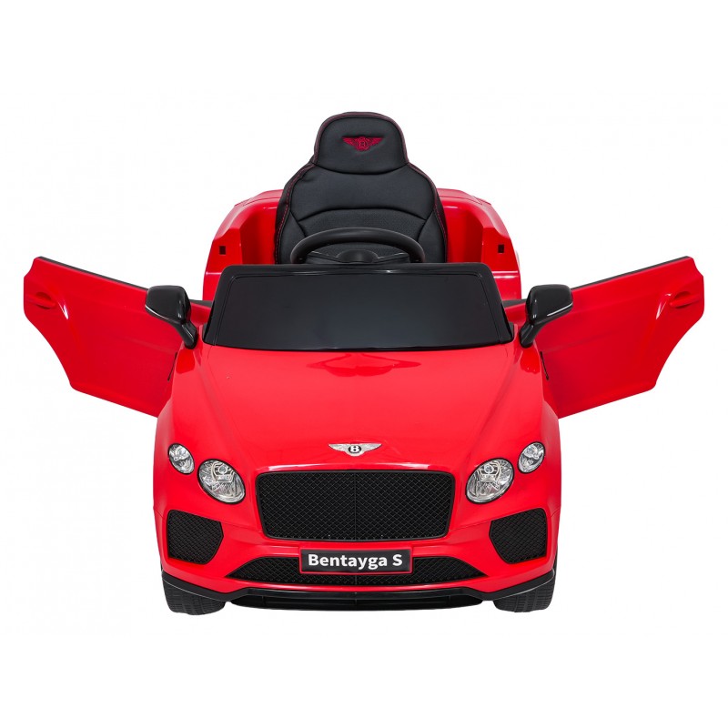 Auto Elettrica per Bambini Bentley Bentayga S 12V con Telecomando Rossa