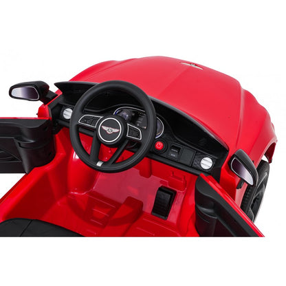 Auto Elettrica per Bambini Bentley Bentayga S 12V con Telecomando Rossa