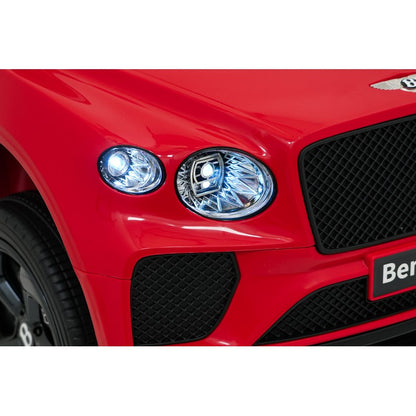 Auto Elettrica per Bambini Bentley Bentayga S 12V con Telecomando Rossa