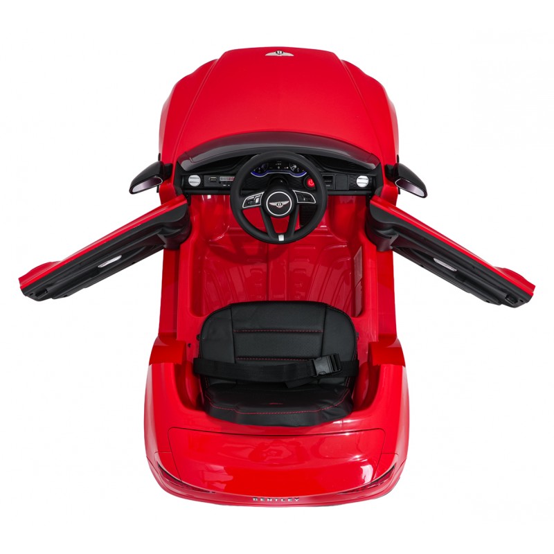 Auto Elettrica per Bambini Bentley Bentayga S 12V con Telecomando Rossa
