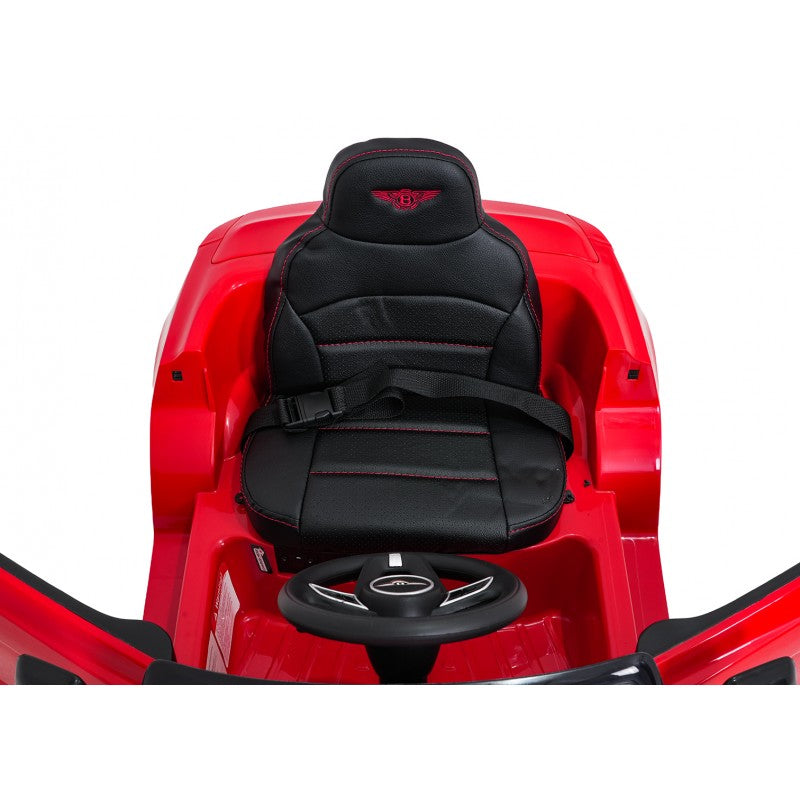 Auto Elettrica per Bambini Bentley Bentayga S 12V con Telecomando Rossa